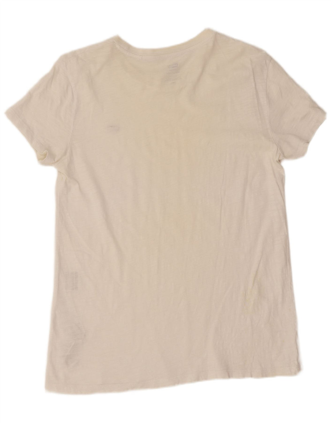 Γυναικείο T-Shirt Levi's Top UK 14 μεσαίο λευκό βαμβακερό