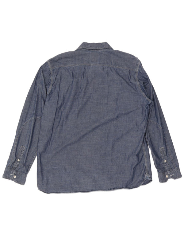 Ανδρικό πουκάμισο Levi's Standard Fit XL Navy Blue