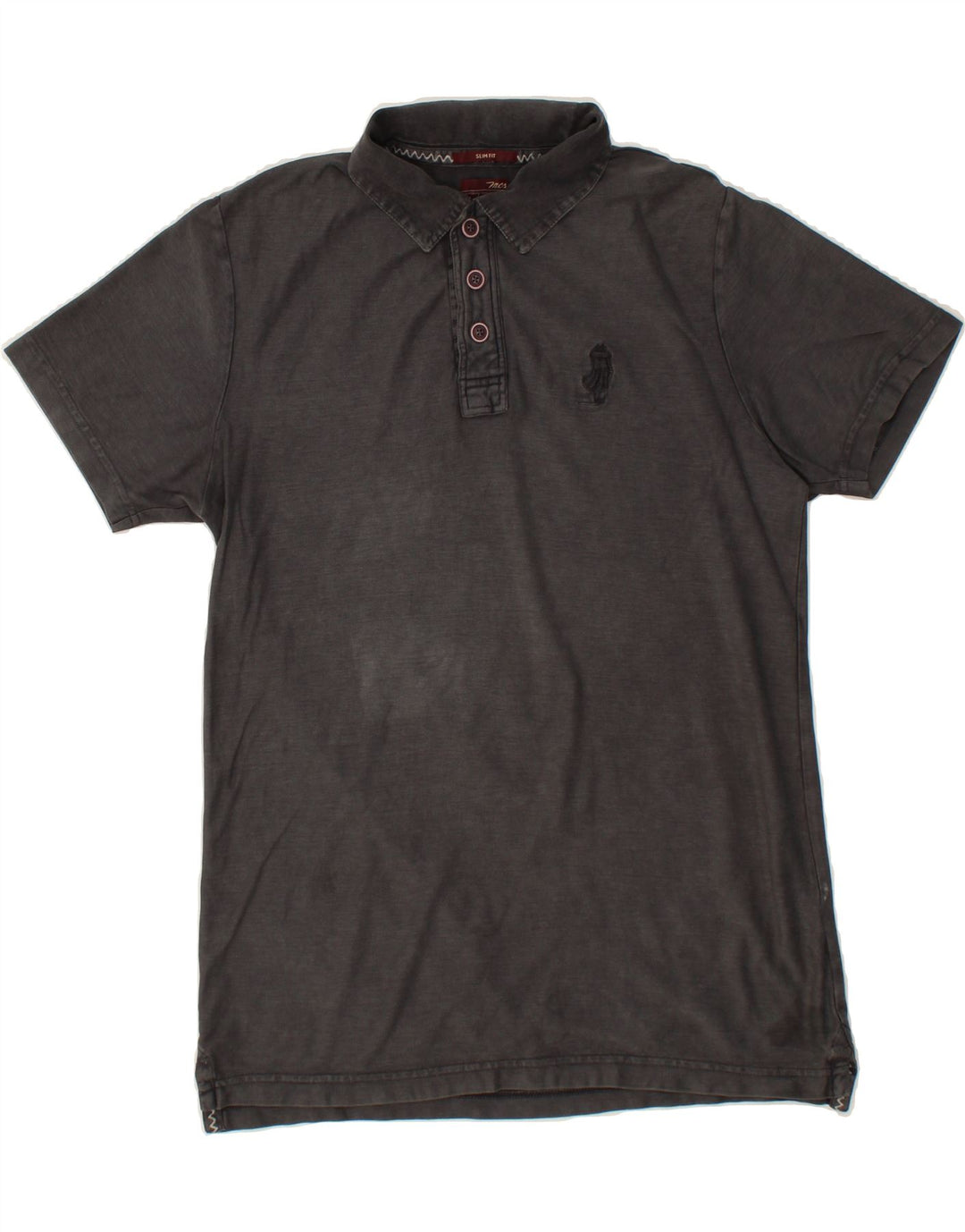 MARLBORO CLASSICS Mens Slim Fit Polo Shirt Large Grey Vintage Marlboro Classics and Second-Hand Marlboro Classics from Messina Hembry 