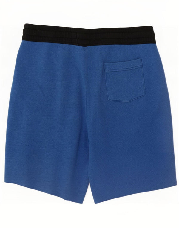 Ανδρικό αθλητικό σορτς Hollister Small Blue Colourblock Βαμβακερό