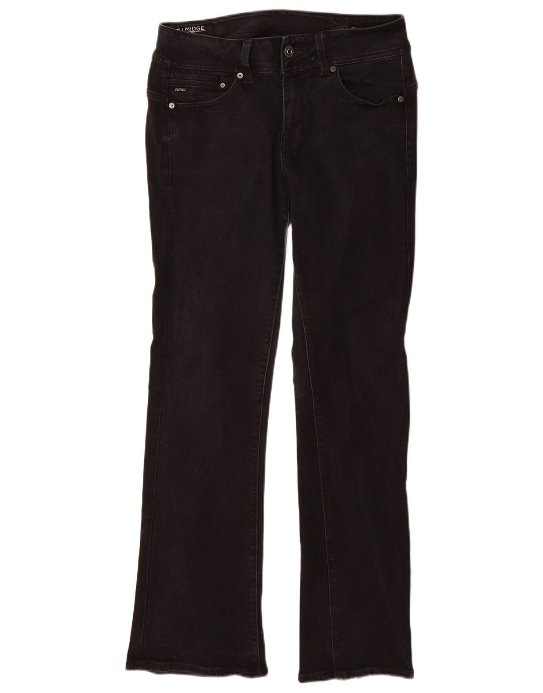 G-Star Γυναικείο Midge Bootcut Jeans W31 L32 Μαύρο βαμβακερό