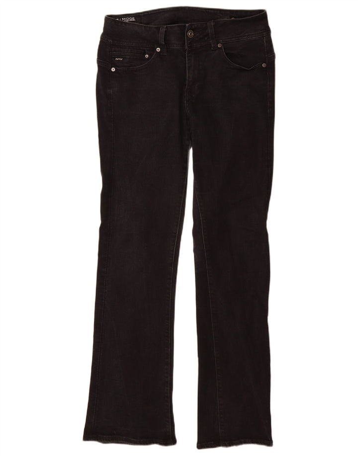G-Star Γυναικείο Midge Bootcut Jeans W31 L32 Μαύρο βαμβακερό