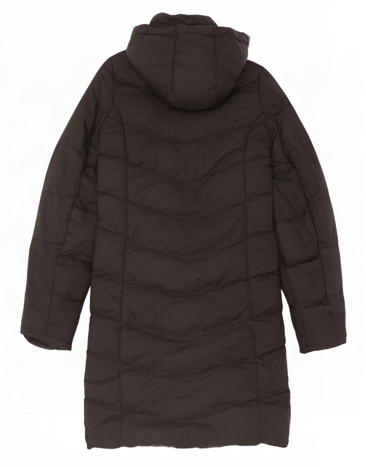 Mountain Warehouse Γυναικείο παλτό με κουκούλα UK 8 Small Black Polyester
