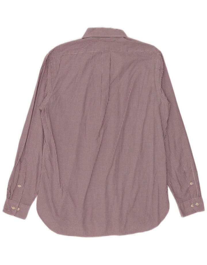 Ανδρικό πουκάμισο Ralph Lauren Μέγεθος 15 1/2 Medium Pink Check Cotton