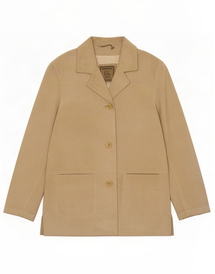 Γυναικείο Suede Jacket Privilegi IT 48 XL Beige Leather
