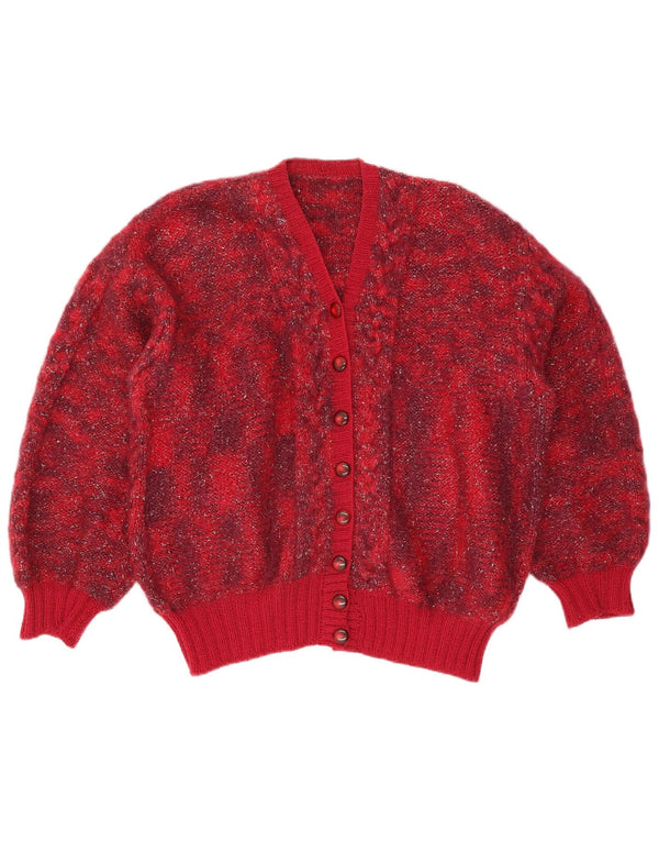 Vintage Γυναικεία Ζακέτα UK 16 Large Red