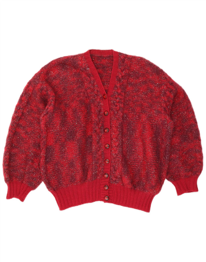 Vintage Γυναικεία Ζακέτα UK 16 Large Red