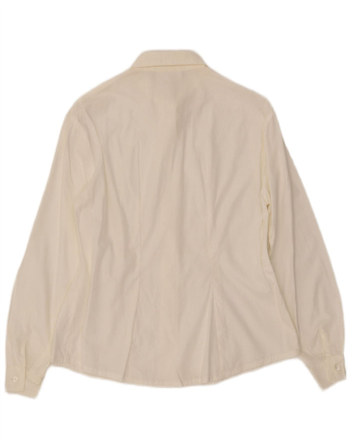 Γυναικείο πουκάμισο ROCCOBAROCCO UK 12 Medium White