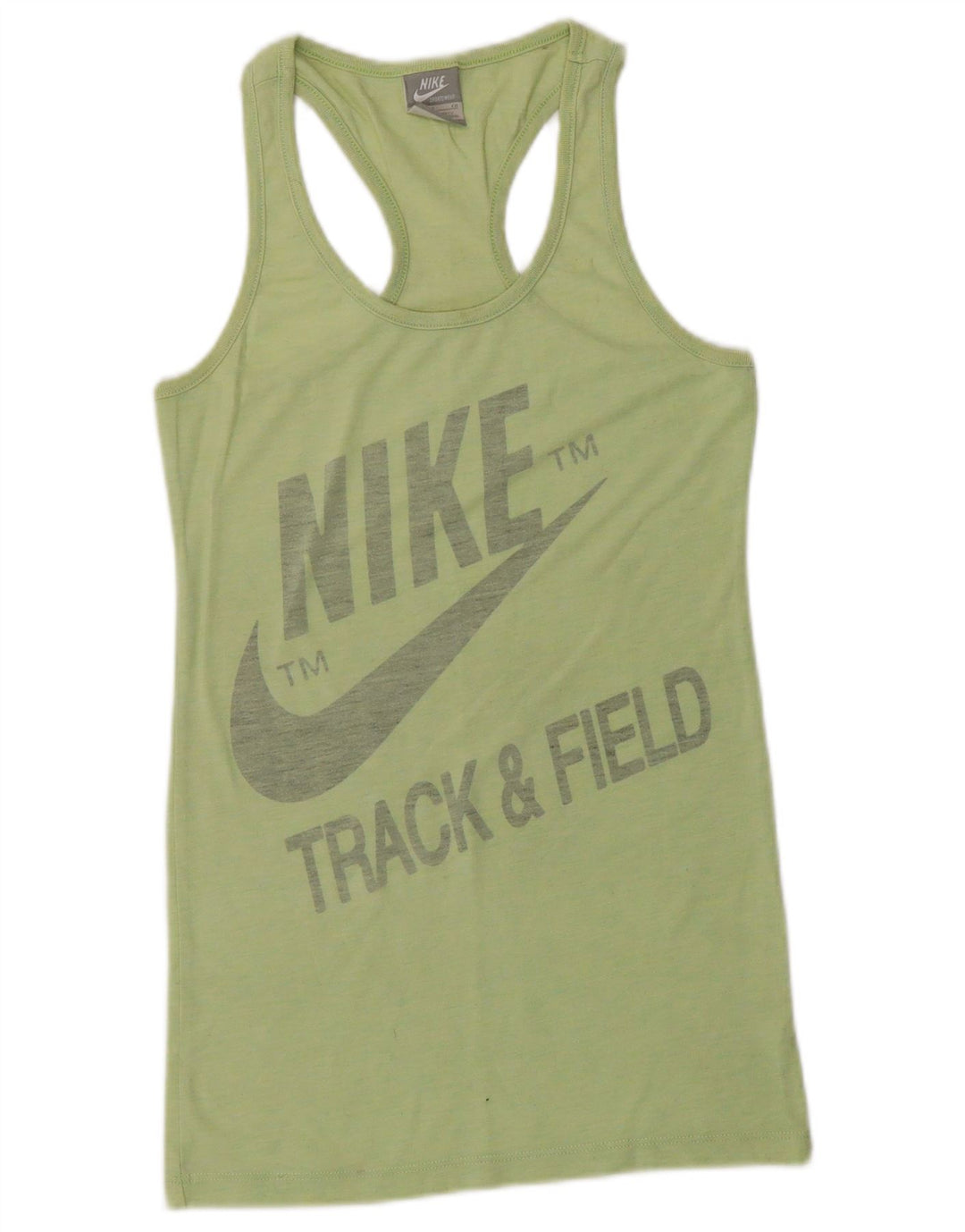 Γυναικείο γραφικό γιλέκο NIKE τοπ UK 8 Small Green