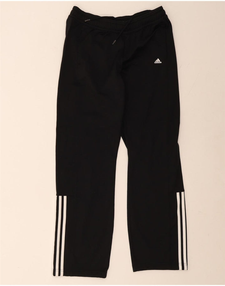 Adidas Γυναικεία φόρμα παντελόνι UK 12/14 Μεσαίο μαύρο πολυεστέρα