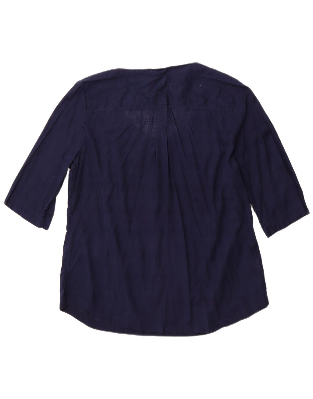 EDDIE BAUER Γυναικεία μπλούζα με 3/4 μανίκια τοπ UK 18 XL Navy Blue από βαμβάκι