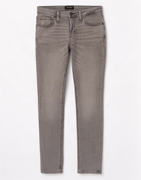 Jack & Jones Ανδρικό Liam Skinny Jeans W30 L32 Γκρι βαμβακερό