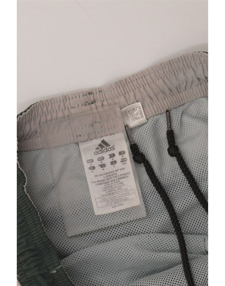 Ανδρικό σορτς κολύμβησης Adidas Medium Khaki Colourblock Polyamide