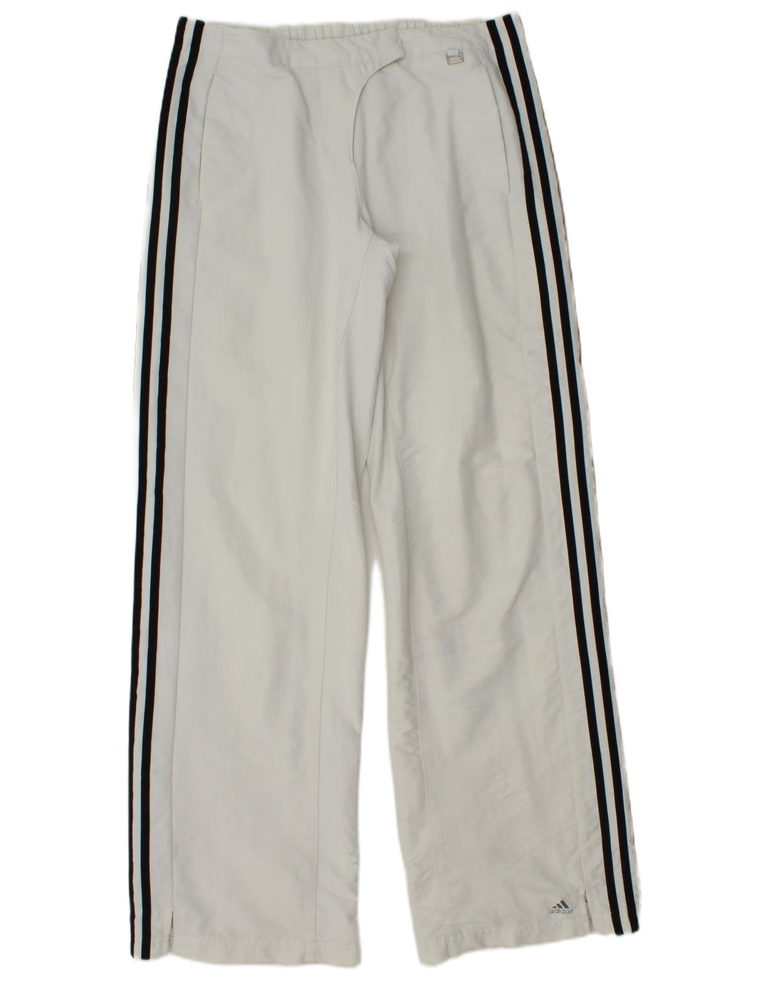 Γυναικείο αδιάβροχο παντελόνι Adidas Climalite UK 10 Small White Polyester