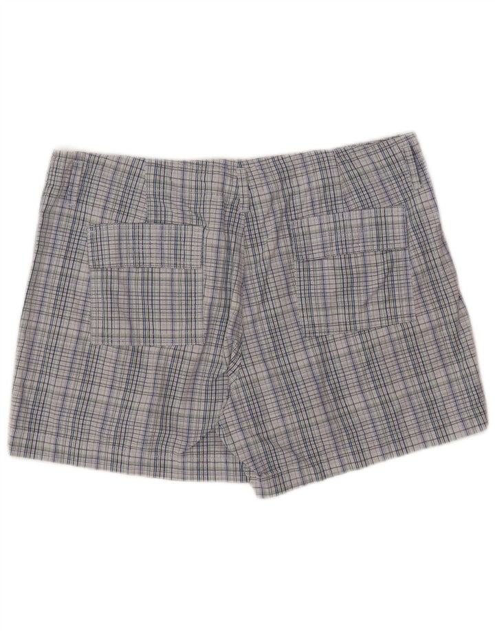 Lee Γυναικείο σορτς Chino US 16 2XL W36 Blue Check Cotton