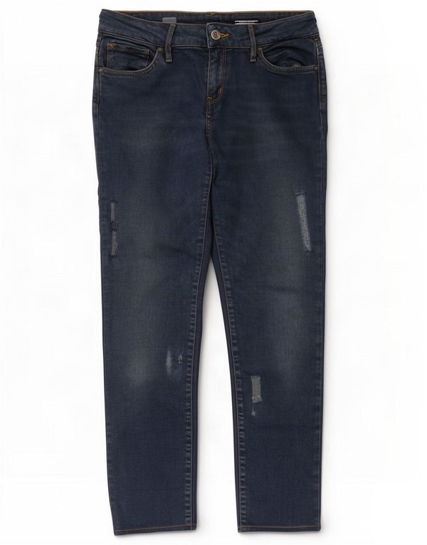 Tommy Hilfiger Γυναικεία Venice RW Distressed Skinny Jeans W31 L27 Navy Blue