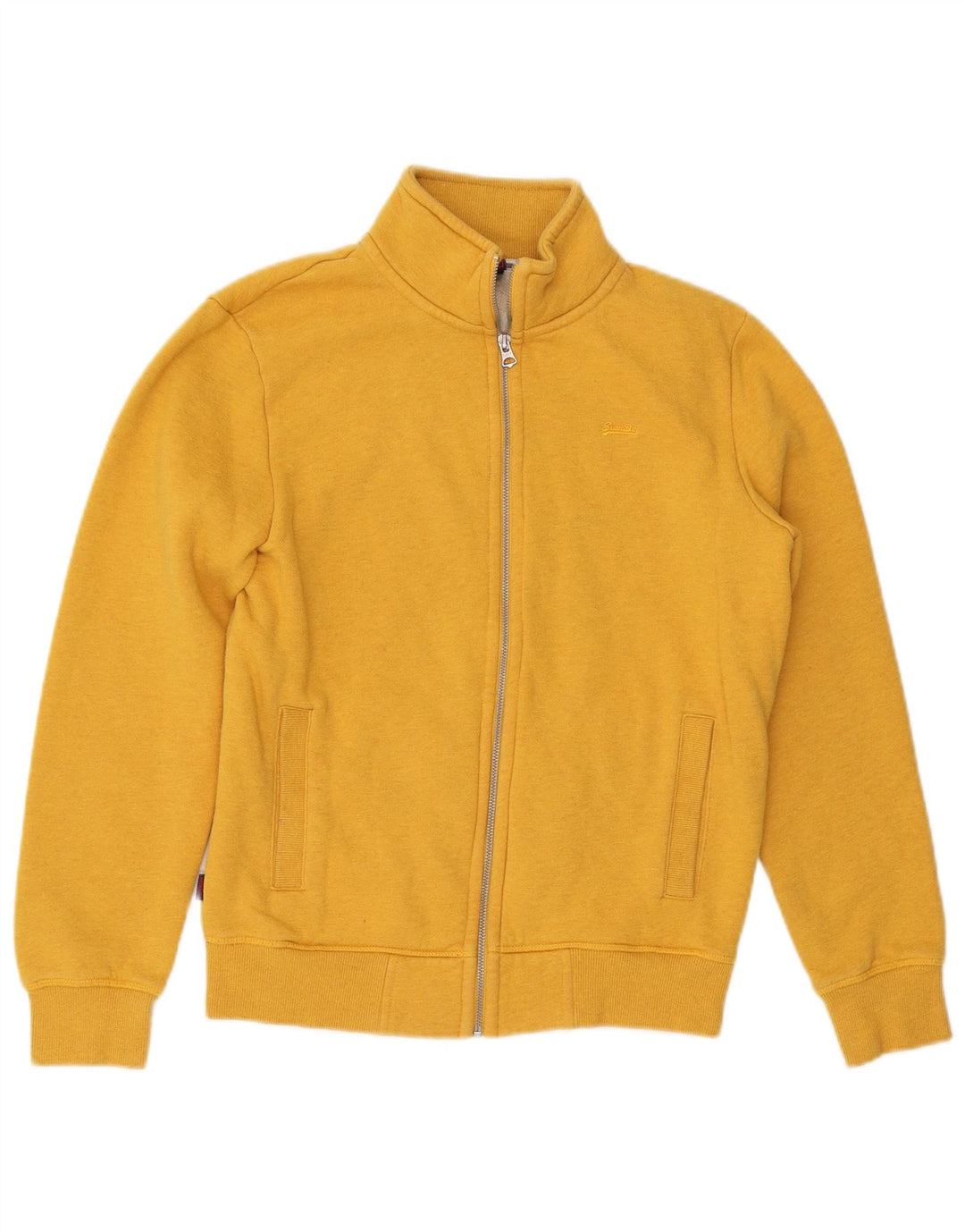 Ανδρική φόρμα Superdry Top Jacket Μικρό κίτρινο βαμβακερό