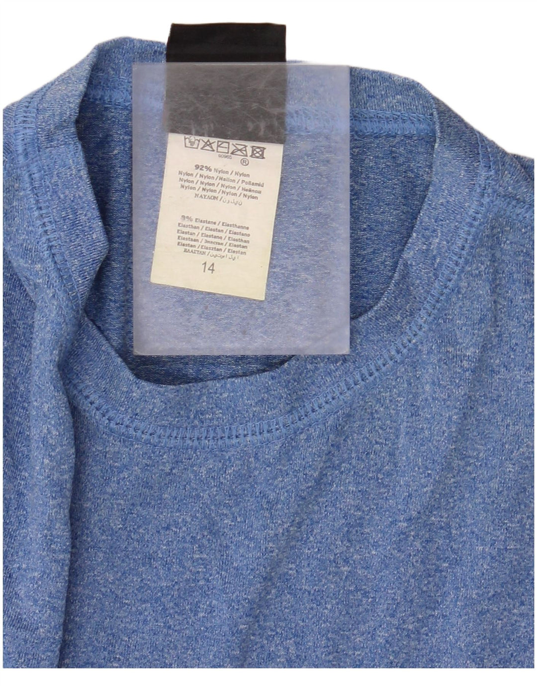 Γραφικό μπλουζάκι για αγόρι QUIKSILVER Top 13-14 ετών μπλε νάιλον