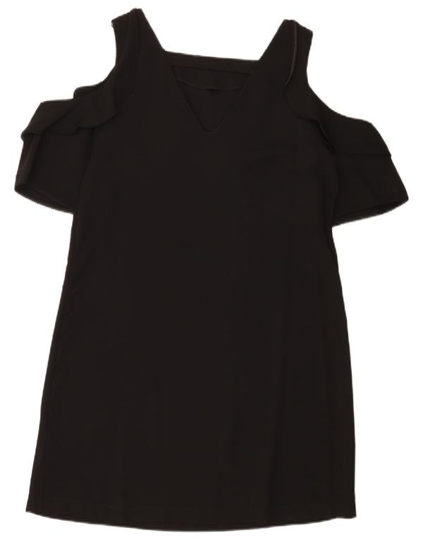 Επόμενο Γυναικείο Φόρεμα με Off Shoulder UK 12 Μεσαίο Μαύρο Πολυεστέρα