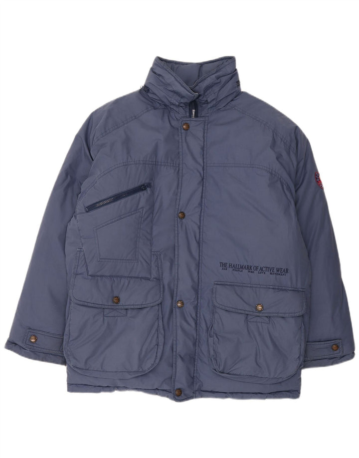 Ανδρικό μπουφάν με κουκούλα Diadora UK 38 Medium Navy Blue