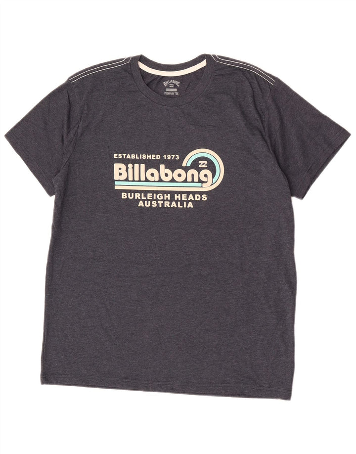 Ανδρικό γραφικό T-Shirt Billabong Top Μεσαίο γκρι βαμβακερό