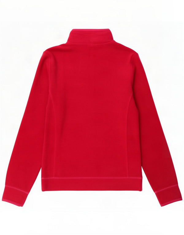 Champion γυναικείο φερμουάρ Fleece Jumper UK 14 Medium Burgundy Polyester