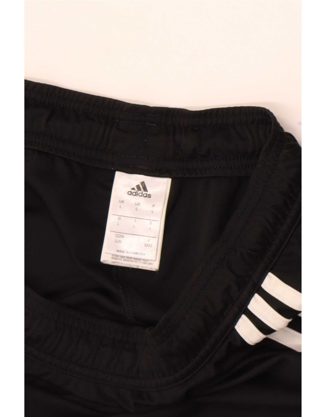 Ανδρικό σορτς Adidas Climalite Sport μεγάλο μαύρο πολυεστέρα