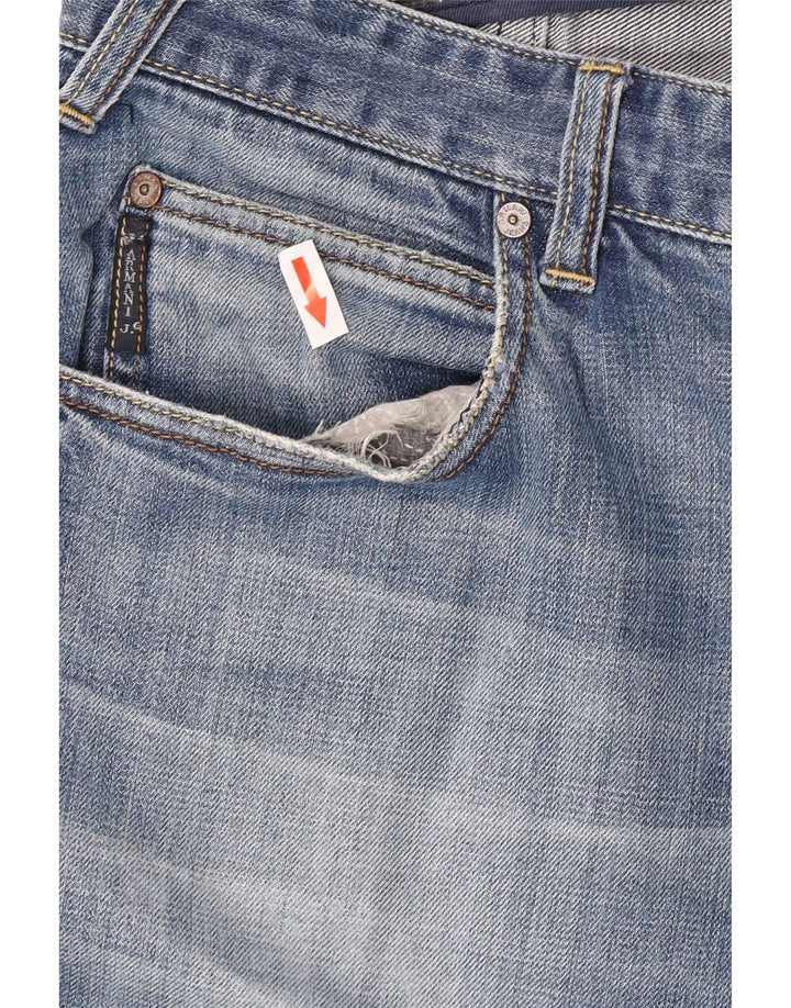 Armani Γυναικείο ίσιο τζιν W32 L30 Μπλε βαμβακερό