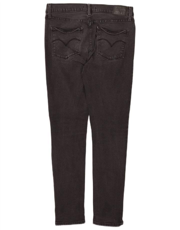 LEVI'S Womens 311 Shaping Skinny Jeans W29 L30 Μαύρο βαμβακερό