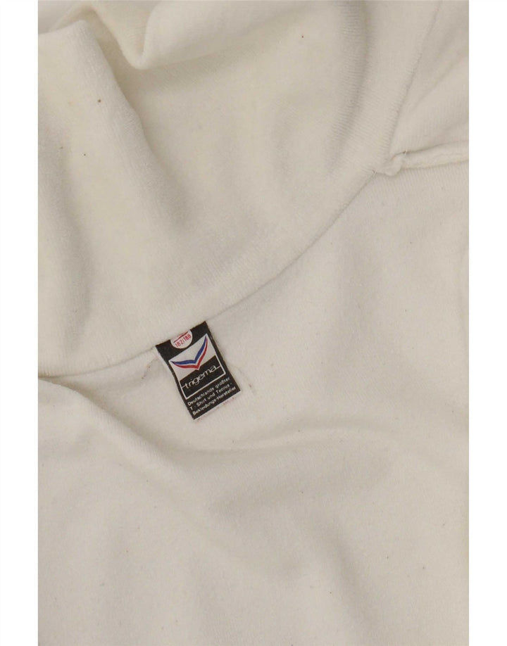 Ανδρική φόρμα Trigema Top Jacket Μικρό Λευκό Βαμβακερό