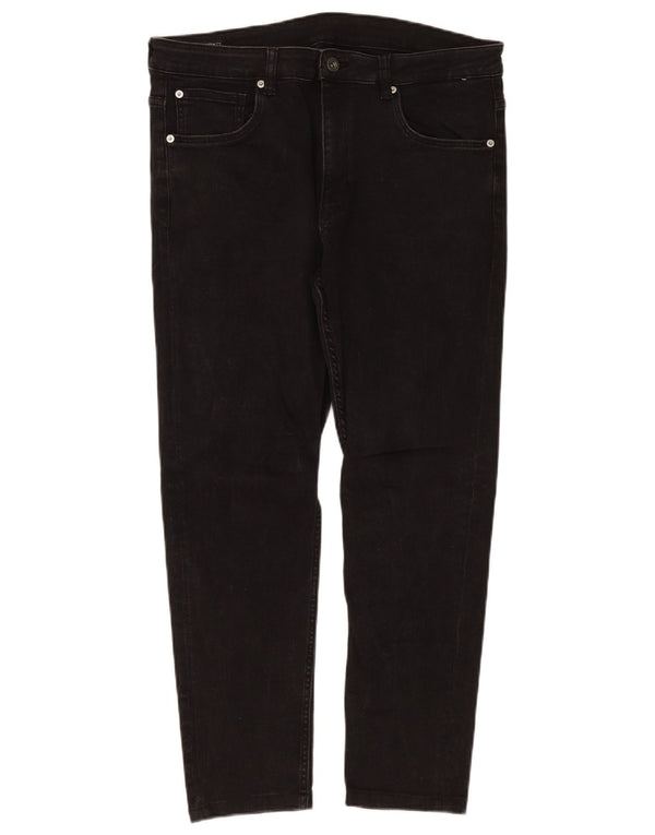Zara Ανδρικό Slim Jeans EU 46 XL W36 L28 Μαύρο