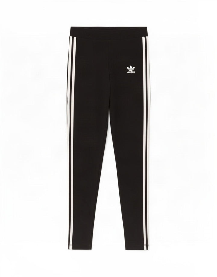 Γυναικείο κολάν Adidas UK 8 Small μαύρο βαμβακερό