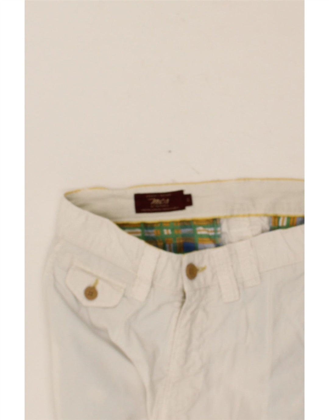 MARLBORO CLASSICS Mens Casual Shorts W31 Medium White Vintage Marlboro Classics and Second-Hand Marlboro Classics from Messina Hembry 
