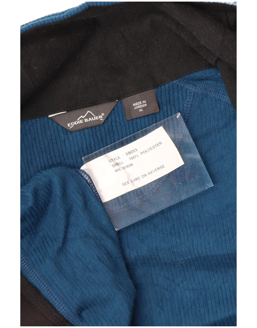 EDDIE BAUER Γυναικείο Fleece Jacket UK 18 XL Blue Polyester