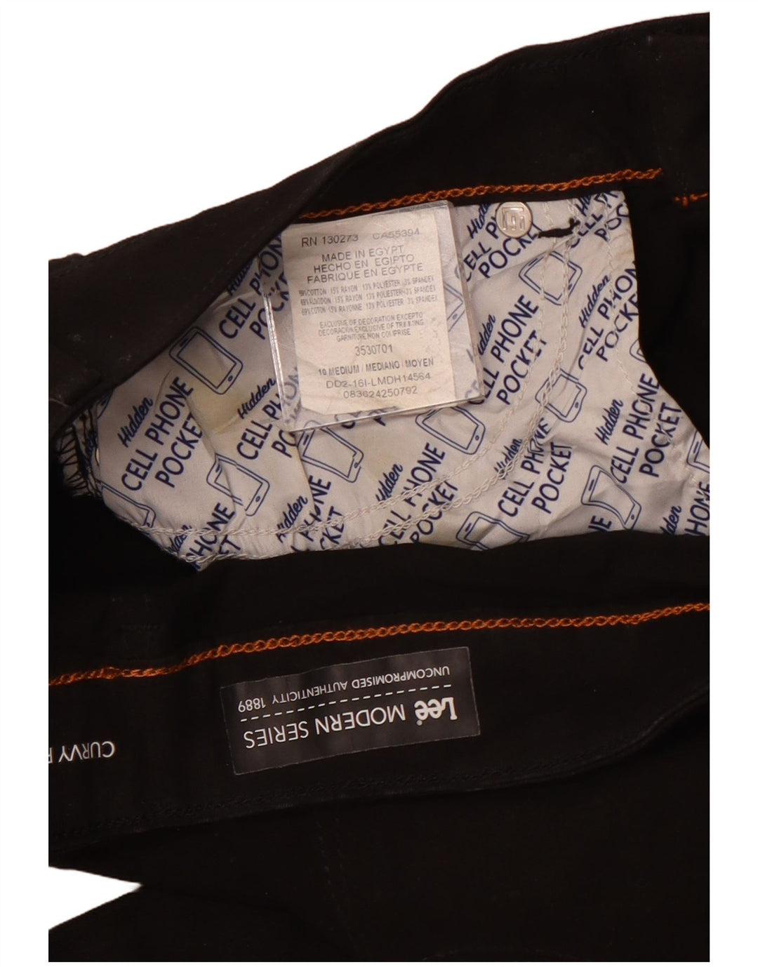 Γυναικεία μοντέρνα σειρά Bootcut Casual Παντελόνι US 10 Large W30 L31 Μαύρο