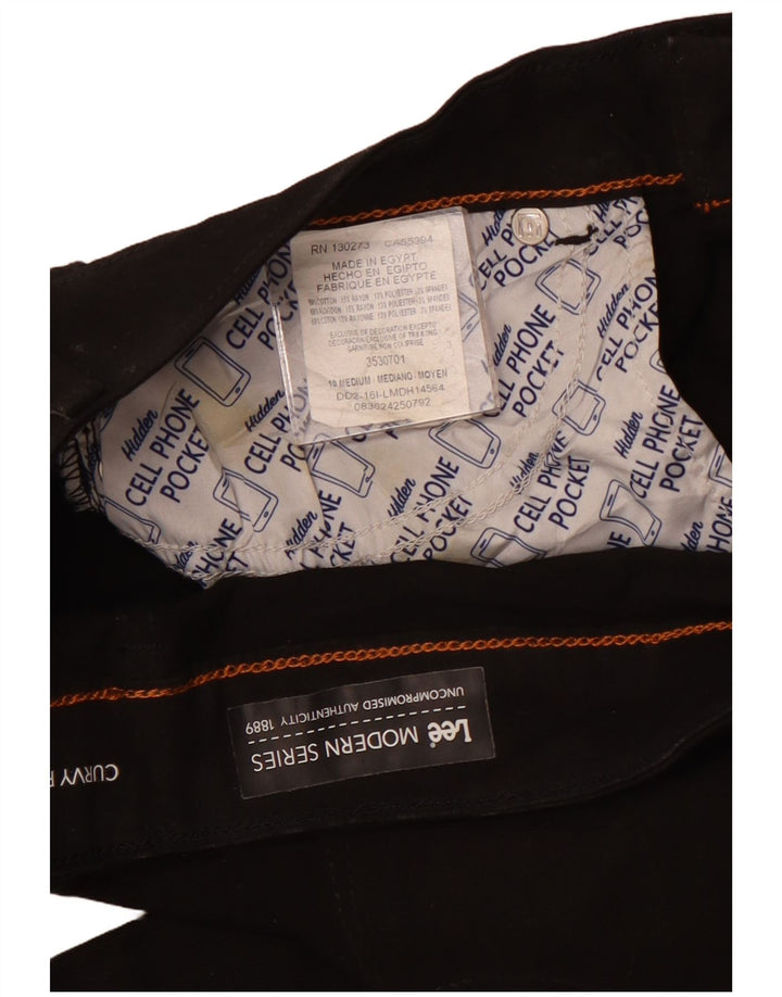 Γυναικεία μοντέρνα σειρά Bootcut Casual Παντελόνι US 10 Large W30 L31 Μαύρο