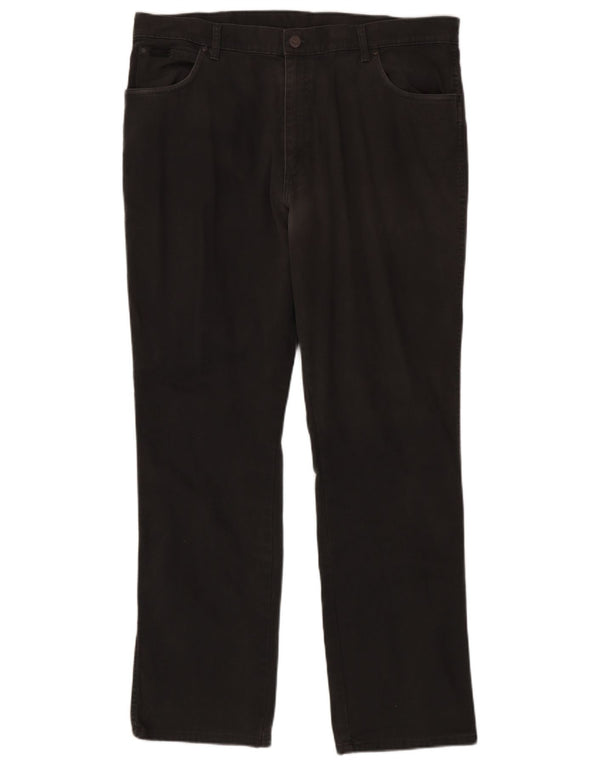 Wrangler Ανδρικό Texas Stretch ίσιο casual παντελόνι W40 L34 γκρι βαμβακερό