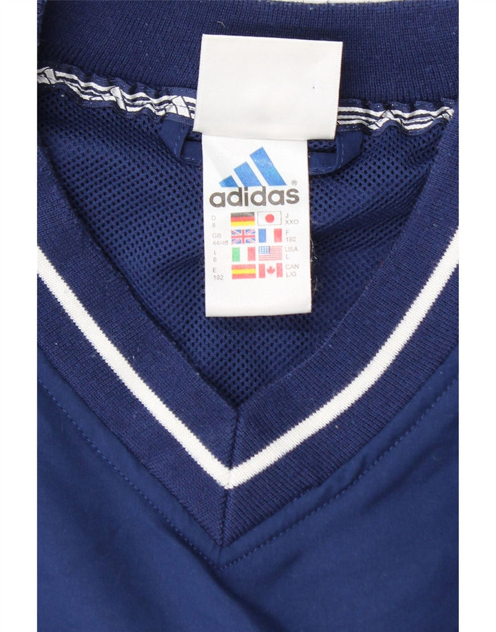 Ανδρική φόρμα πουλόβερ Adidas Top Jacket UK 44/46 Large Navy Blue