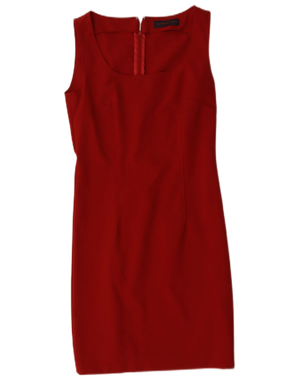 Γυναικείο αμάνικο φόρεμα Trussardi IT 40 Small Burgundy