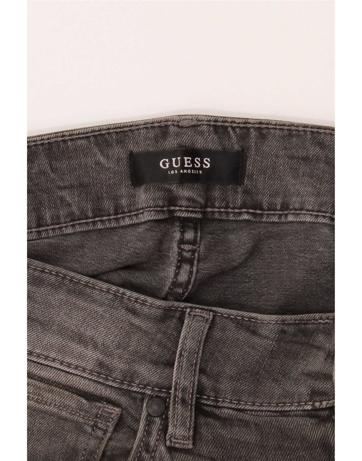 Guess Mens Angels Slim Jeans W30 L32 Γκρι βαμβακερό