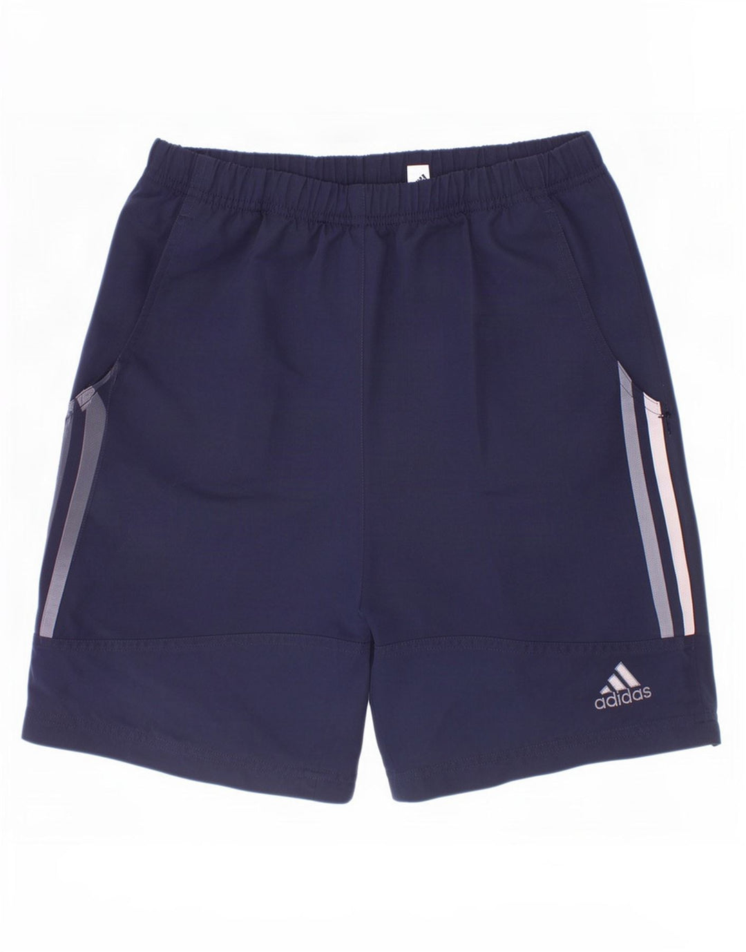 Adidas Boys Sport Short 11-12 Years Navy Blue Polyester