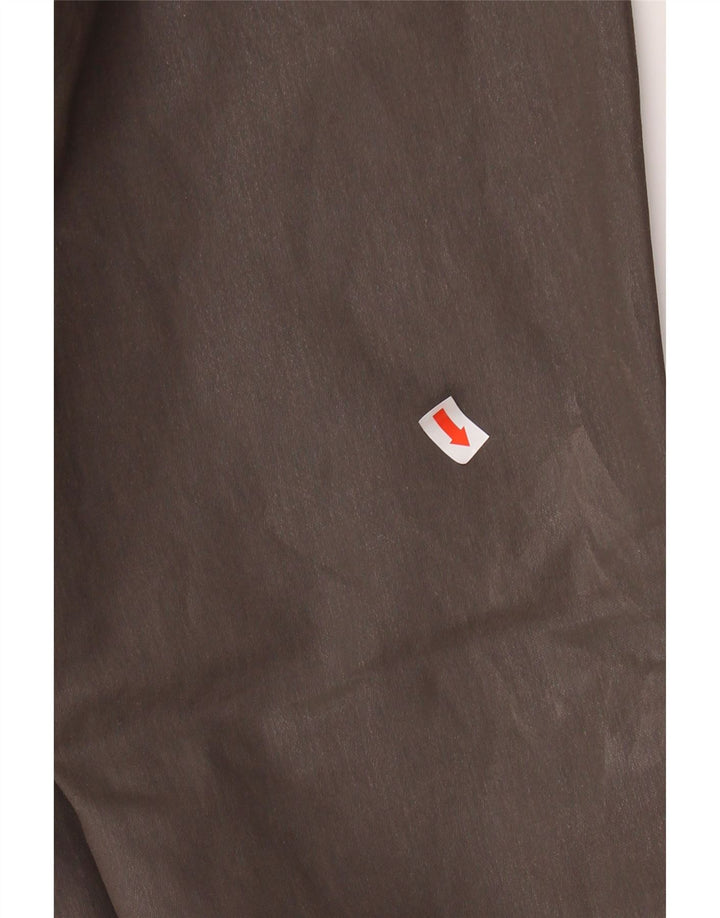 ZARA Γυναικείο Skinny Casual Παντελόνι W26 L28 Καφέ Βαμβακερό