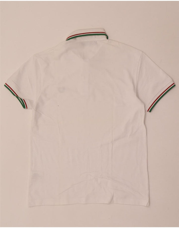 Fred Perry Ανδρικό ελαφρύ και Stretch Πόλο Μπλουζάκι μεσαίο λευκό βαμβακερό