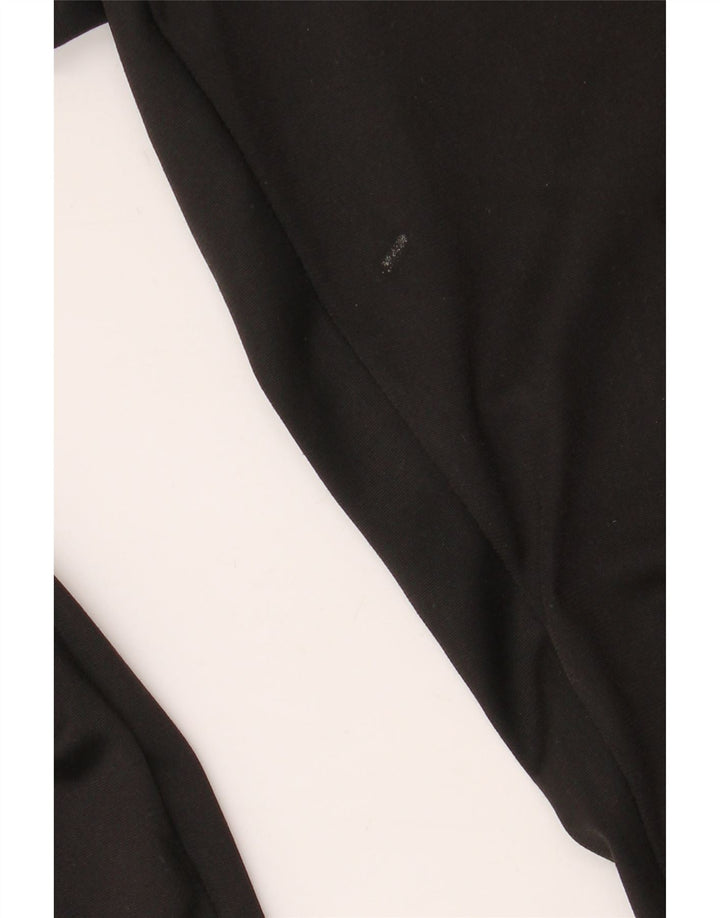 Adidas Γυναικεία φόρμα παντελόνι UK 12/14 Μεσαίο μαύρο πολυεστέρα