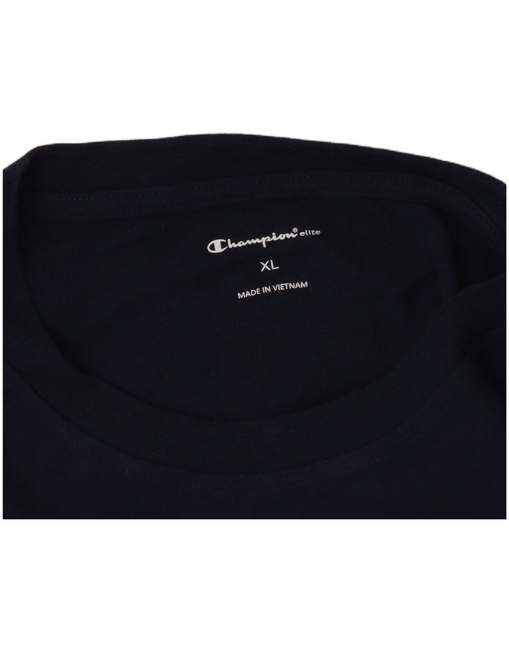 Ανδρικό T-Shirt Champion Graphic Top XL Navy Blue