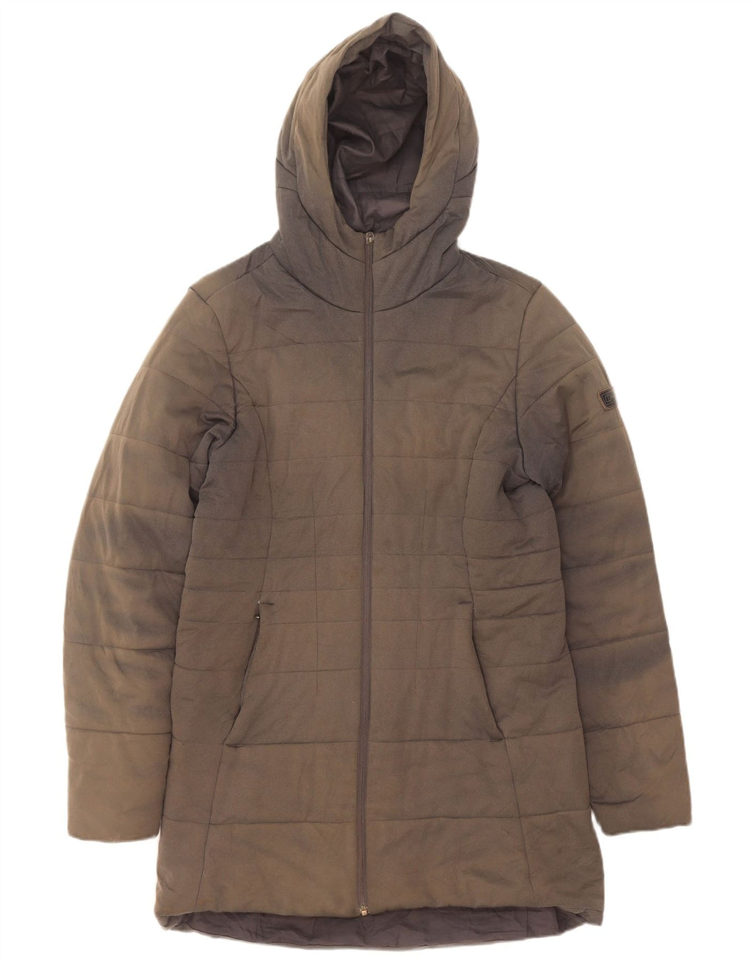 Γυναικείο παλτό Berghaus με κουκούλα UK 14 Large Grey Polyester