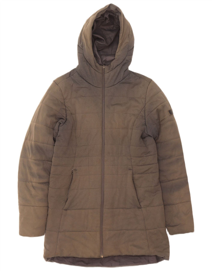 Γυναικείο παλτό Berghaus με κουκούλα UK 14 Large Grey Polyester