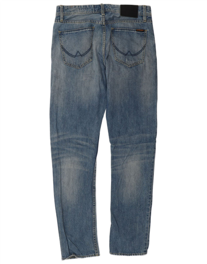 Ανδρικό φαρδύ τζιν Superdry W30 L32 Μπλε βαμβακερό