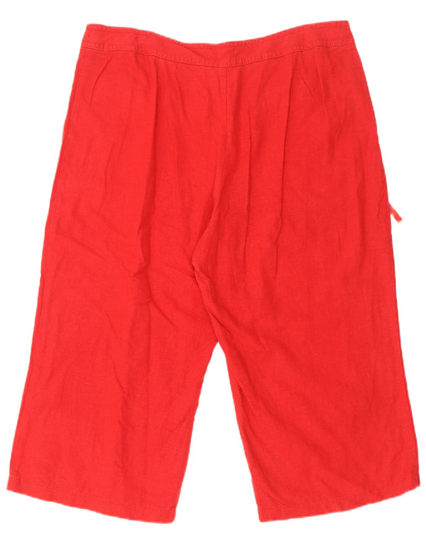 Marks & Spencer Γυναικεία σορτς βερμούδα UK 16 Large W34 Red Len
