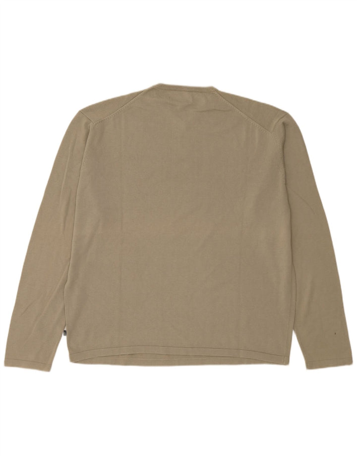 Ανδρικό πουλόβερ Dockers Khakis με V-Neck Jumper 2XL Khaki